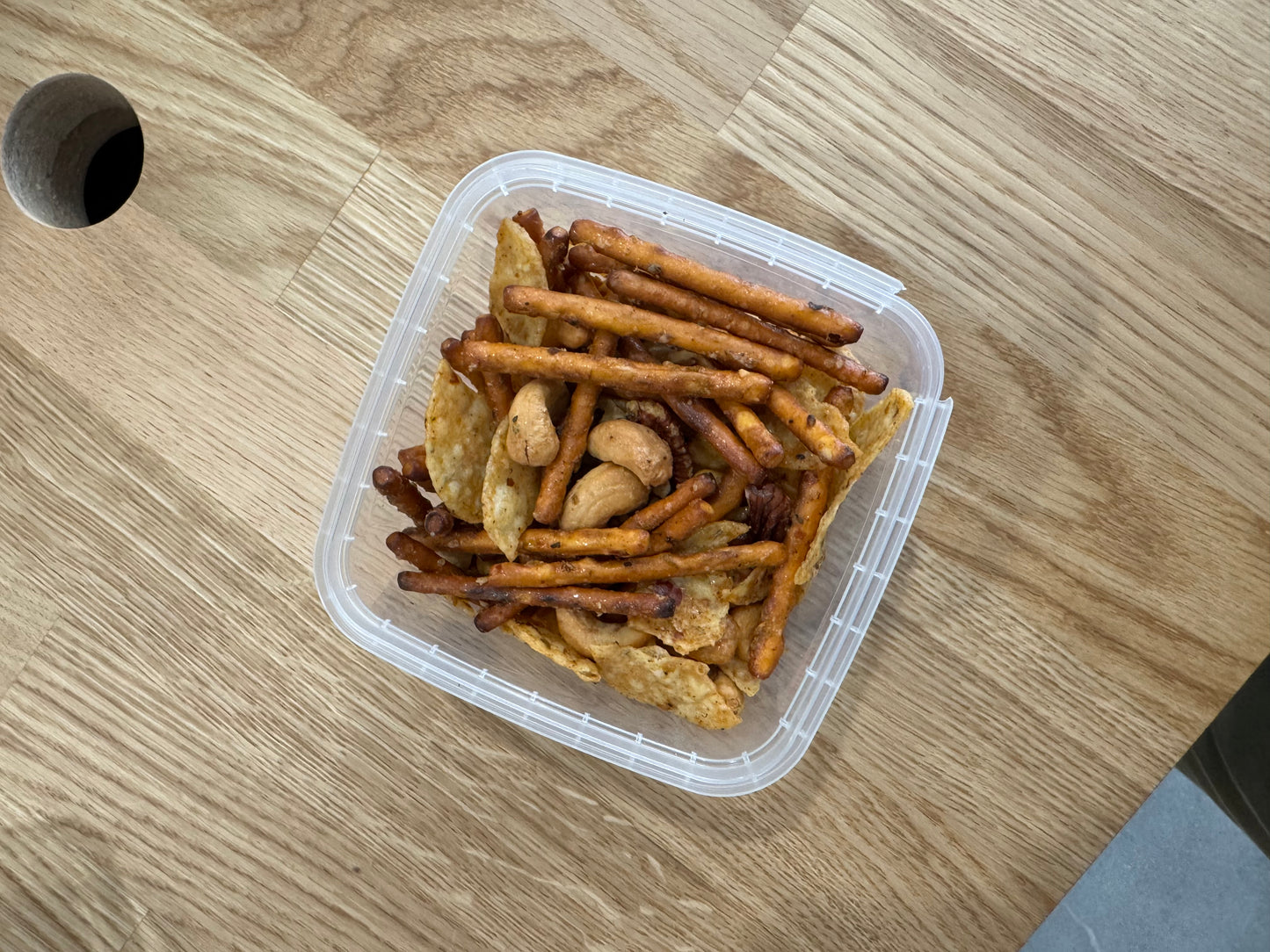 Cajun Nut and Chip Mix