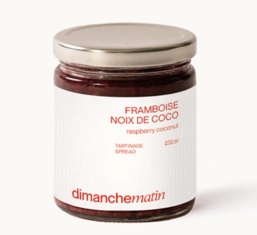 Dimanche matin - Raspberry Coconut Spread