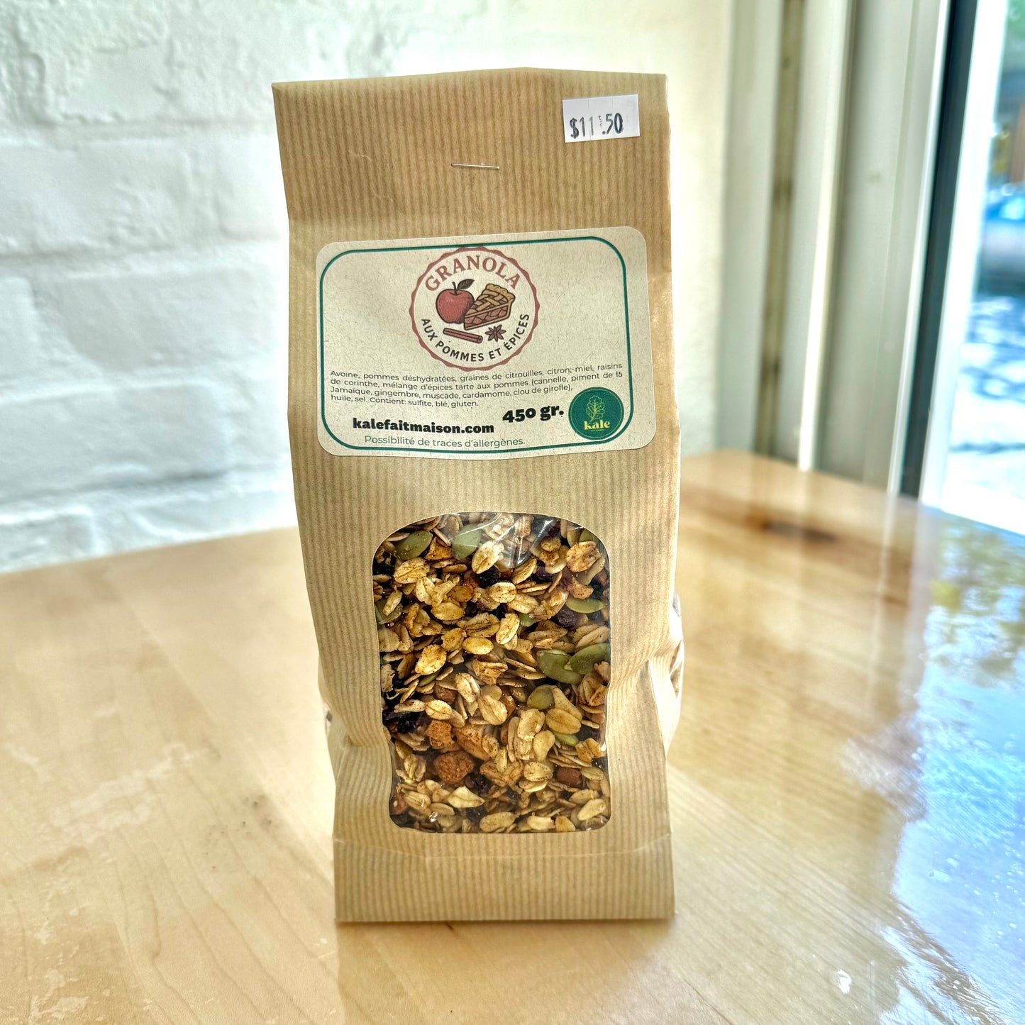 Nouveau! - Granola aux Pommes et Épices
