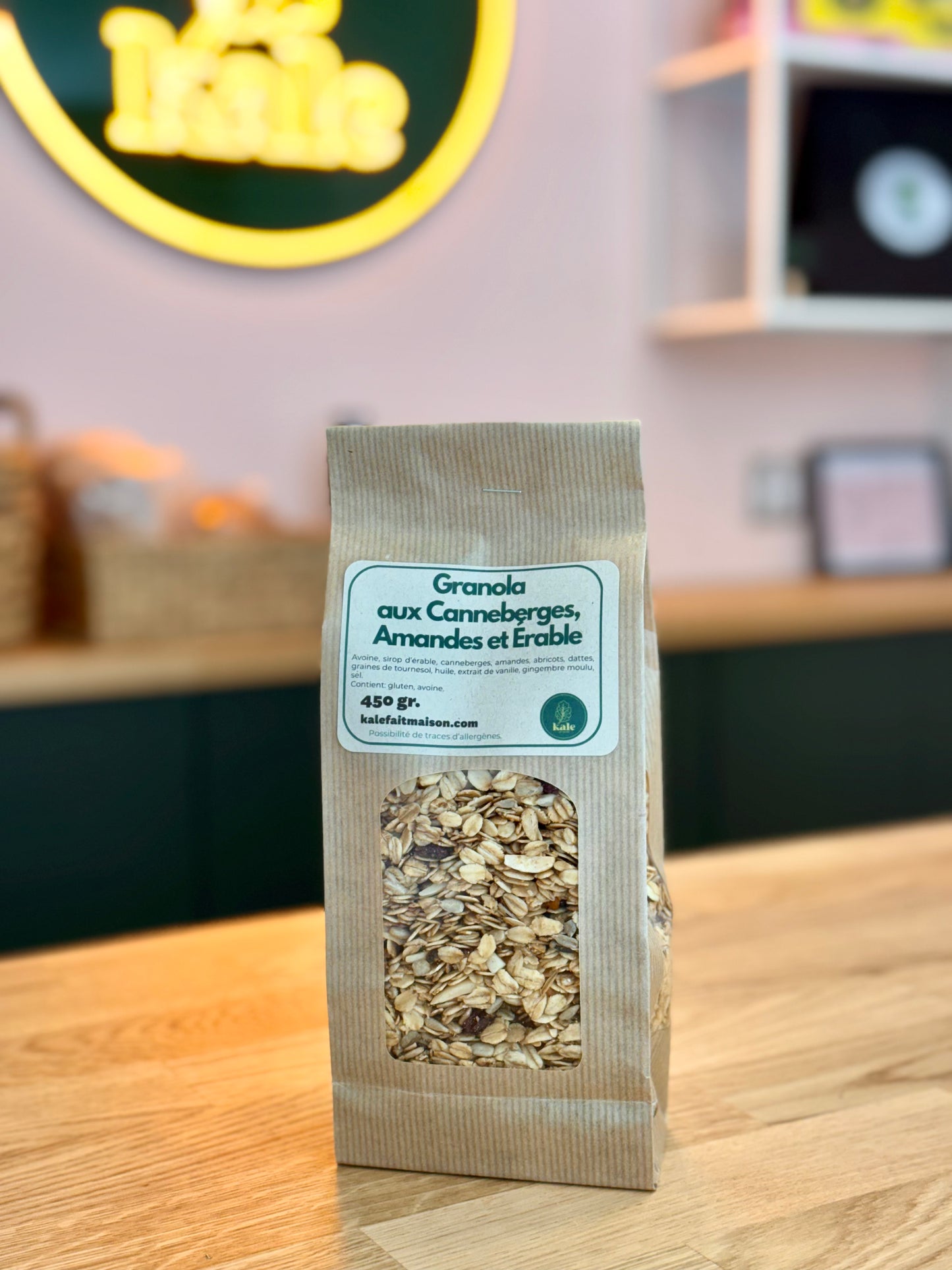Almond, Cranberry and Maple Granola