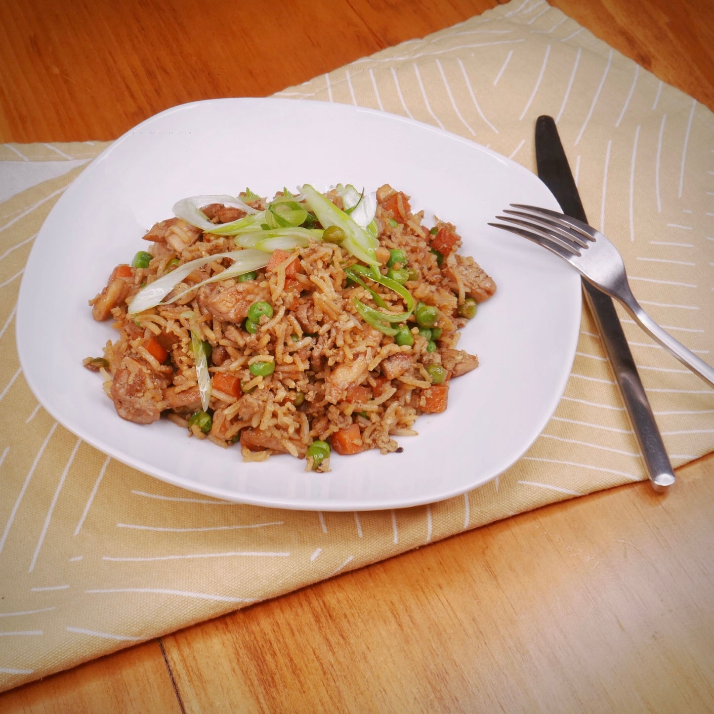 Riz Frit au Poulet