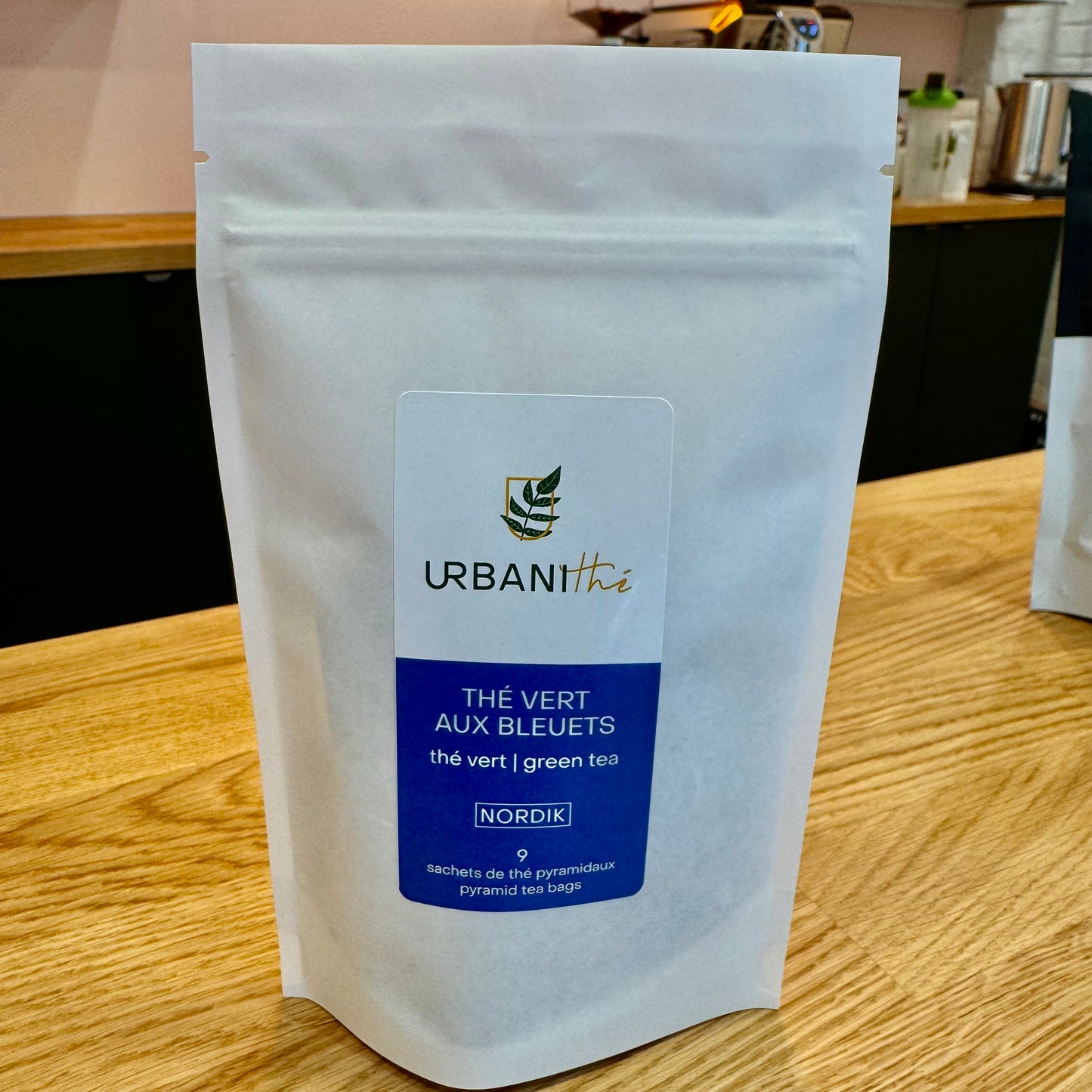 Urbanité - Thé vert aux Bleuets 9 sachets