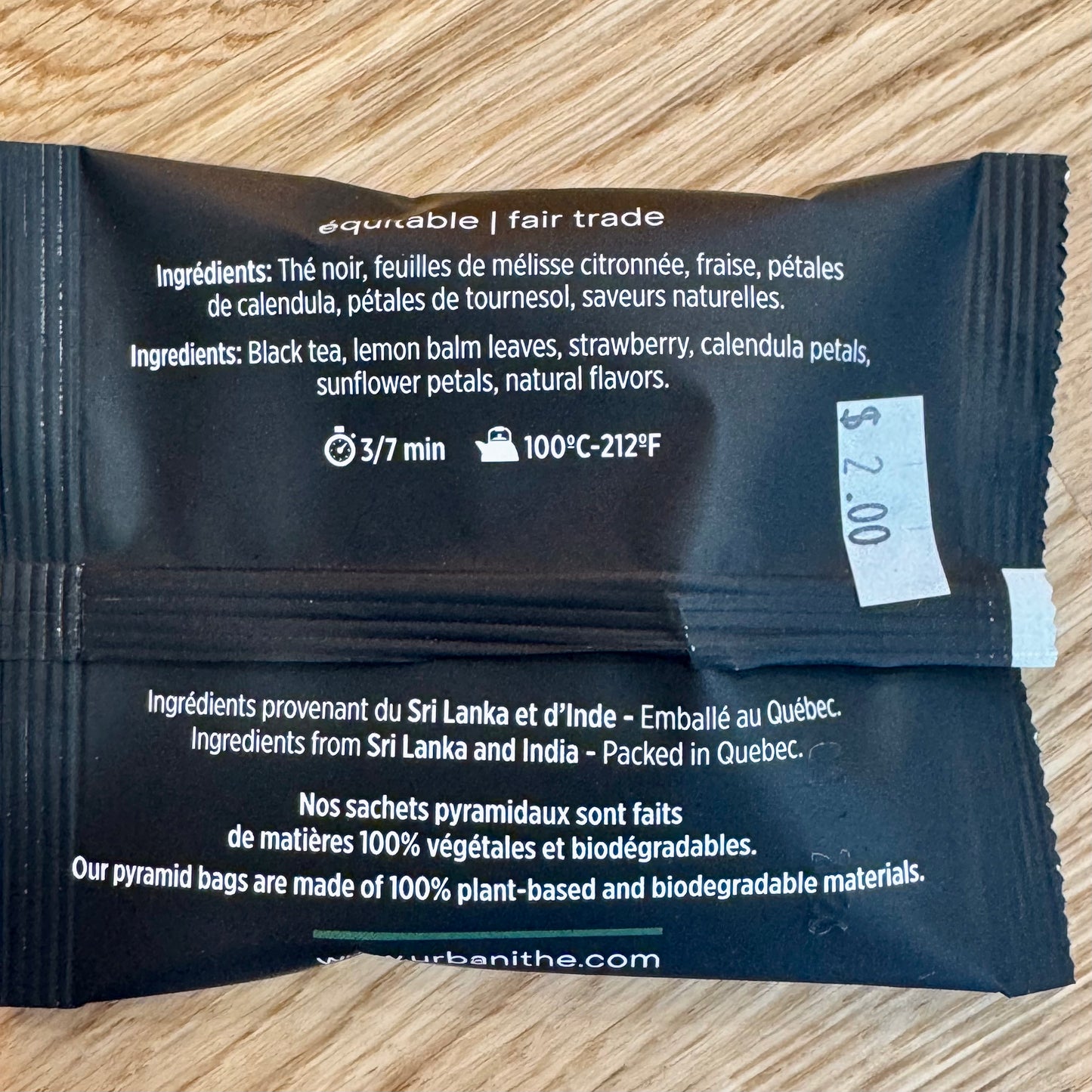 Urbanity - The Londoner Tea Bag