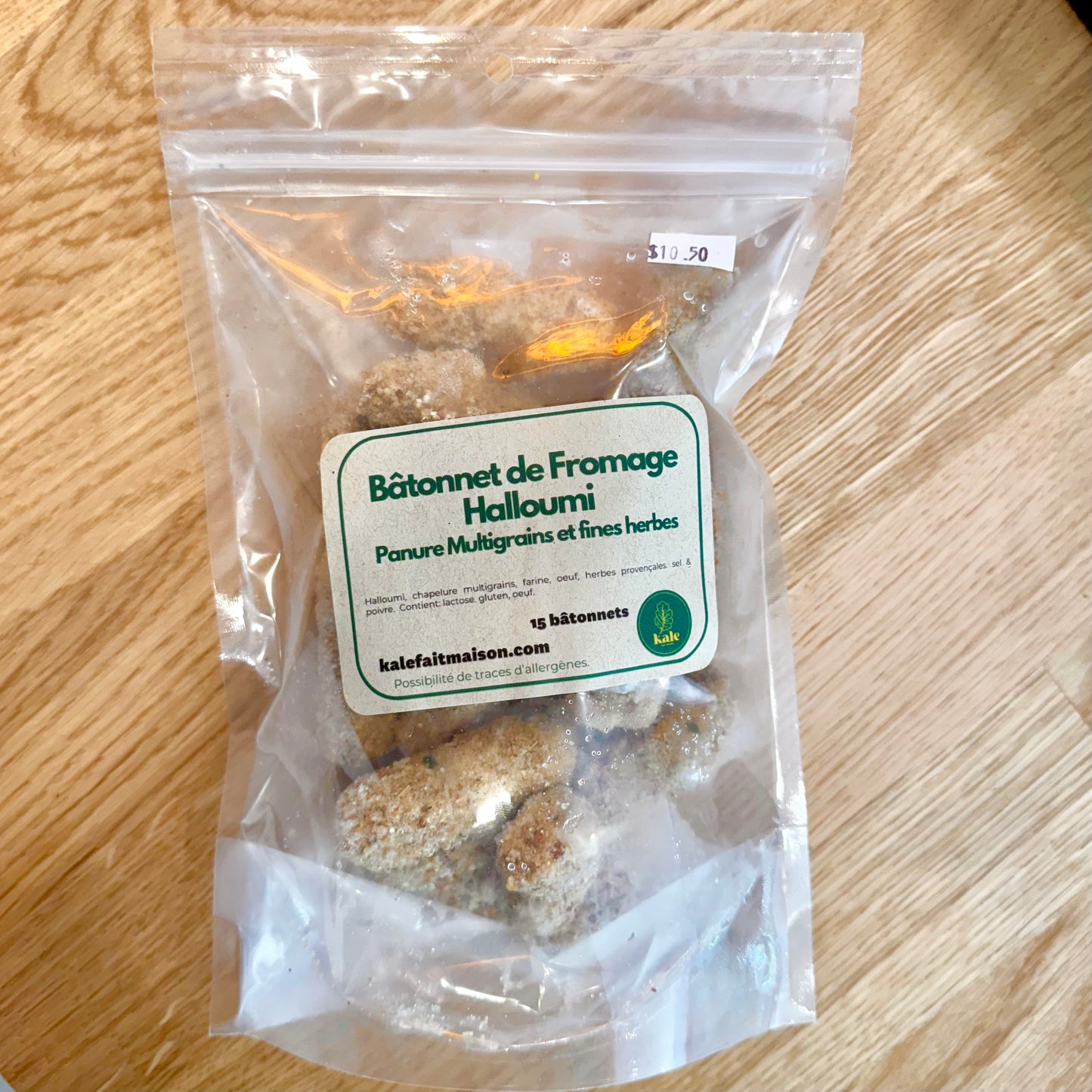 NOUVEAU! Bâtonnets de Fromage Halloumi (15) (Congelé)