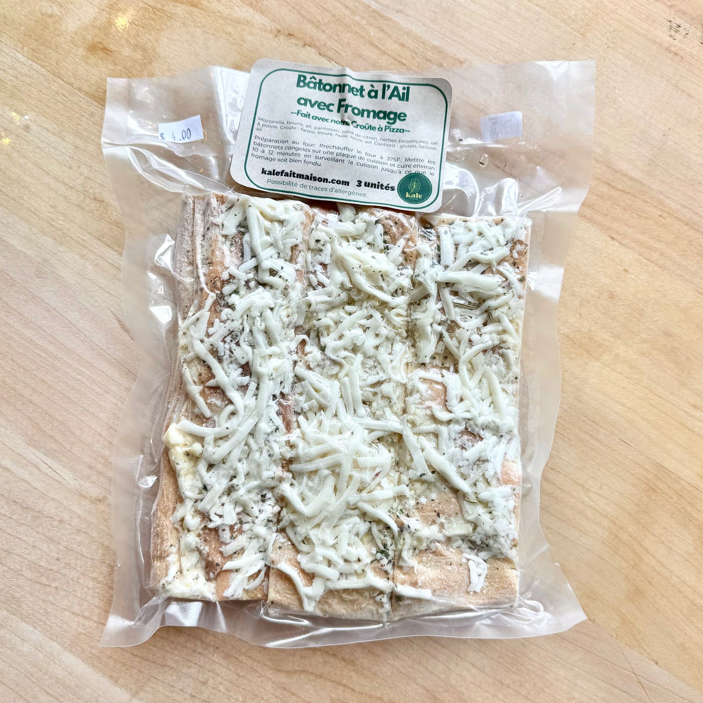 NOUVEAU! Bâtonnet de pain à l'Ail avec Fromage (3)