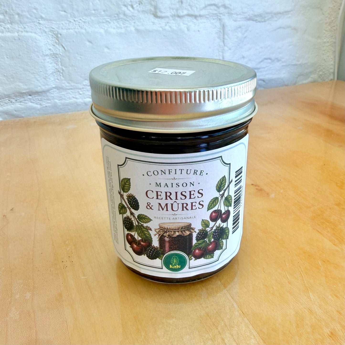 NOUVEAU! Produit maison - Confiture Maison Cerises et Mûres