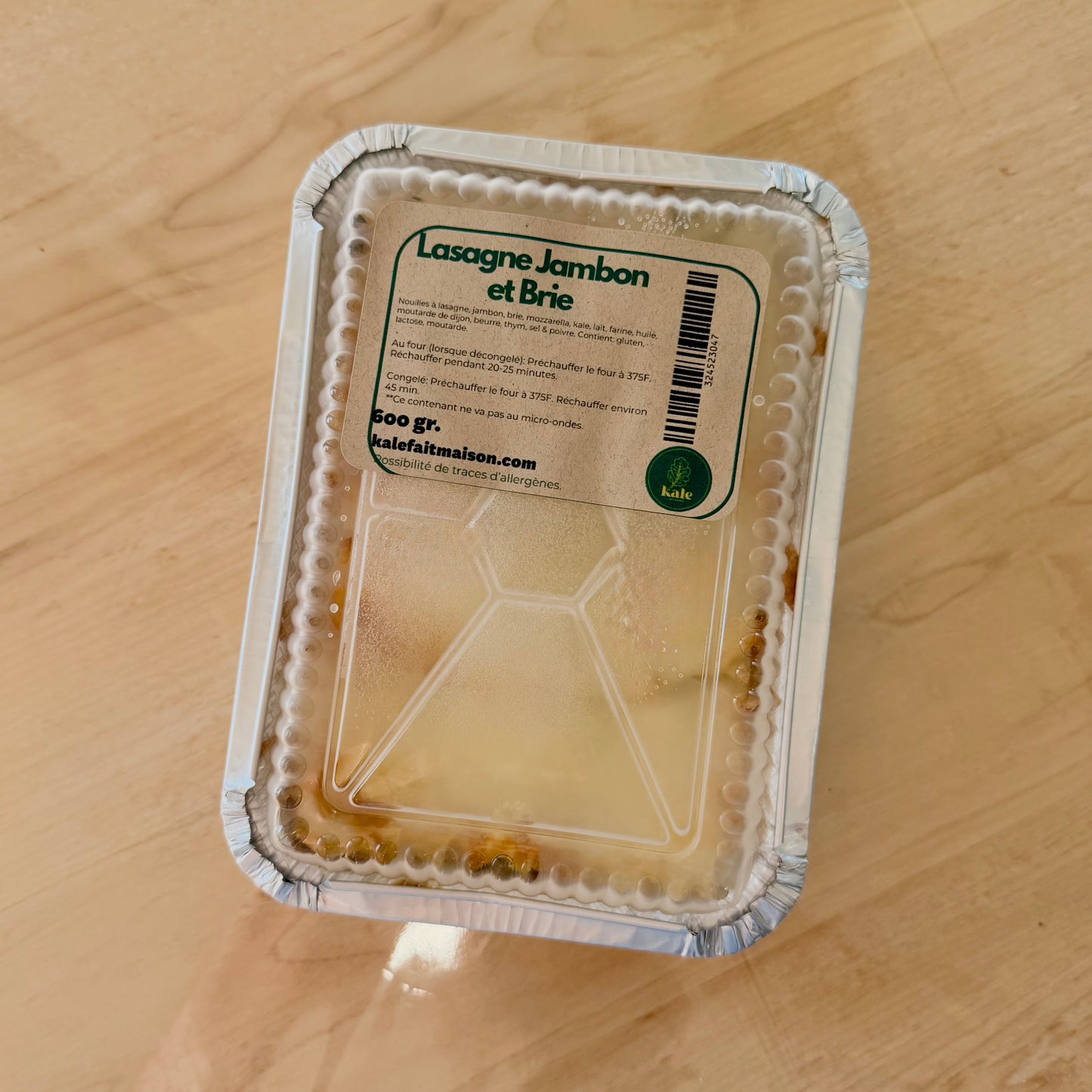 NEW! Ham & Brie Lasagna 600g (FROZEN)