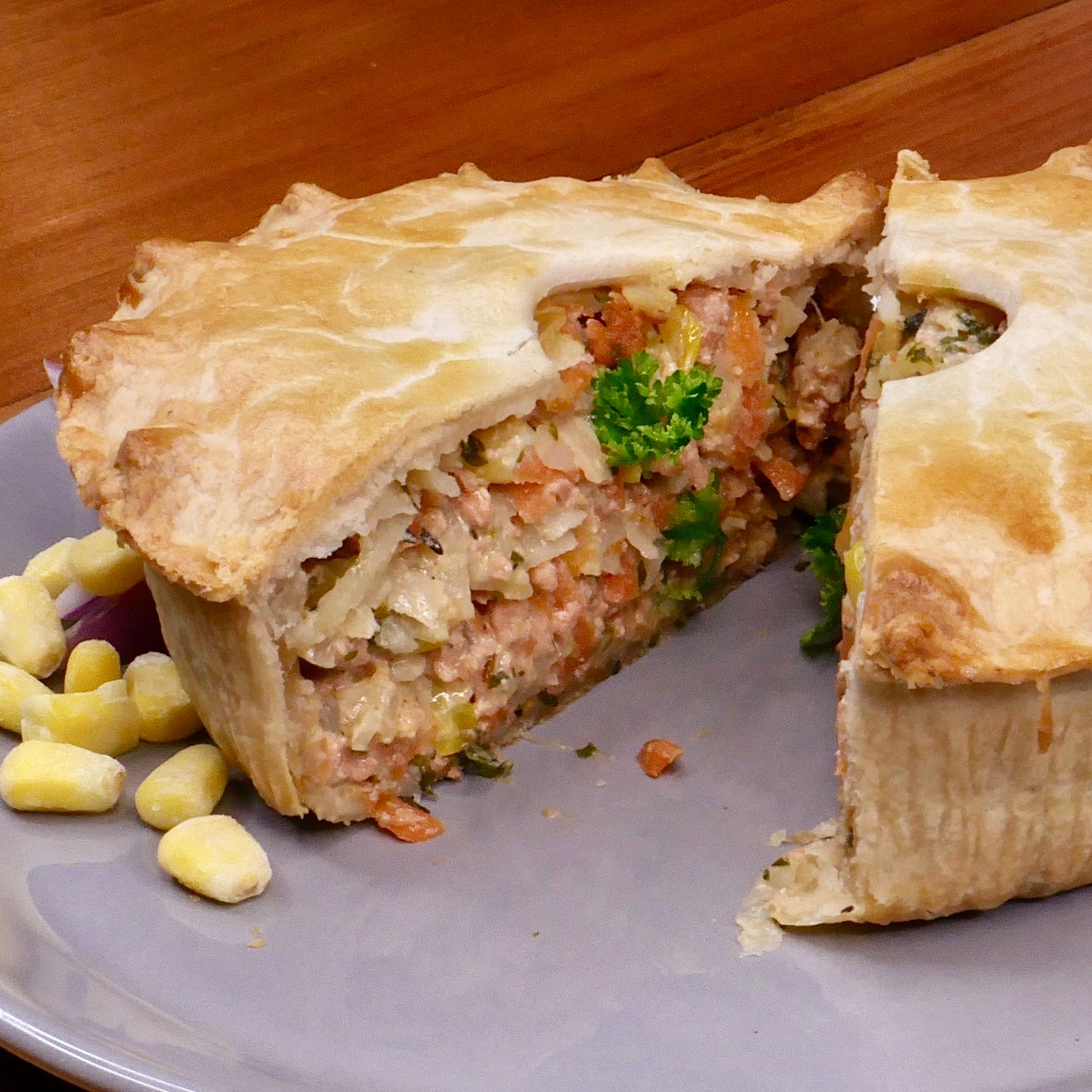 Petit Pâté au Saumon 280gr (Congelé/ non cuit)