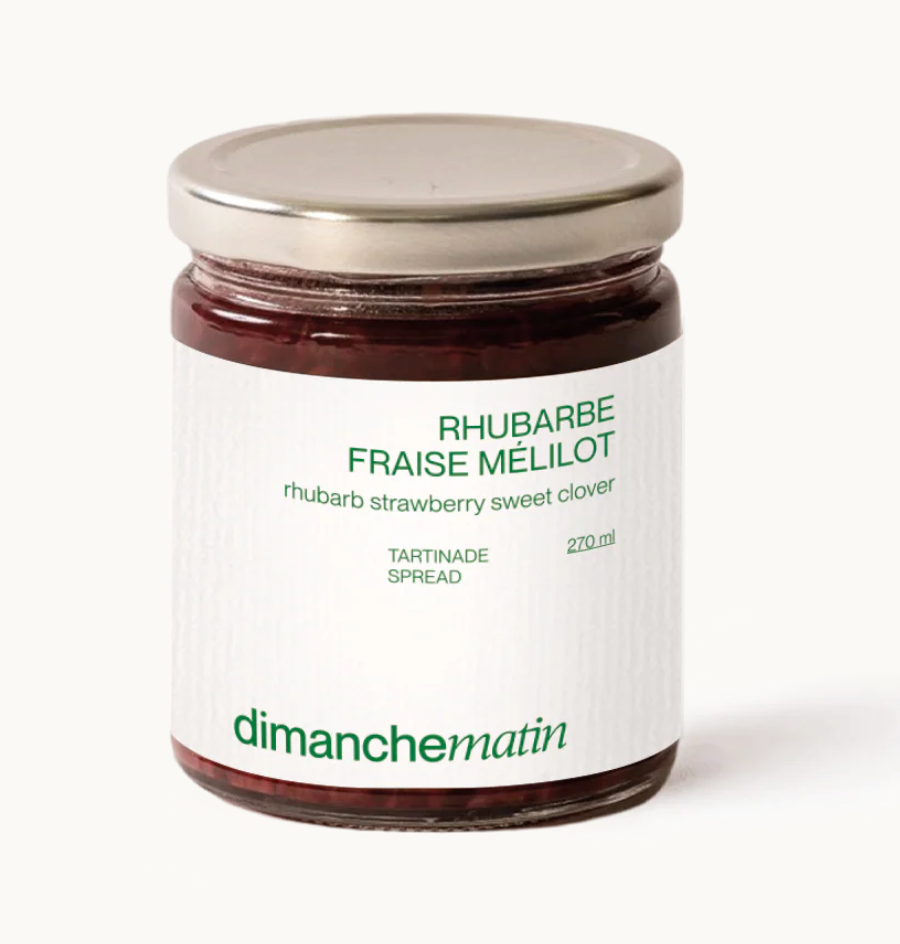 Sunday Morning - Rhubarb Strawberry Sweet Clover