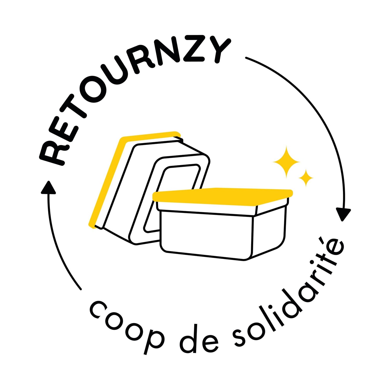 Logo Retournzy - boite repas - Kale fait maison - Montréal