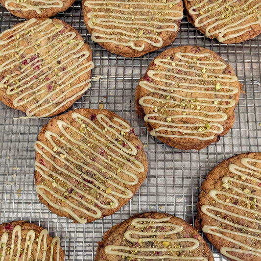 New! - Raspberry and Pistachio Cookie Box (3)