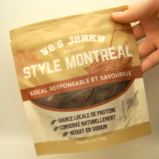 Nouveau! Ye's Jerky - Style Montréal