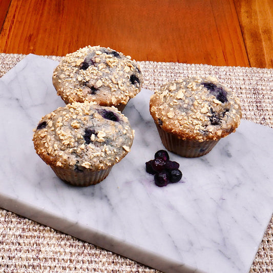 Wild Blueberry and Maple Muffins (3 muffins)