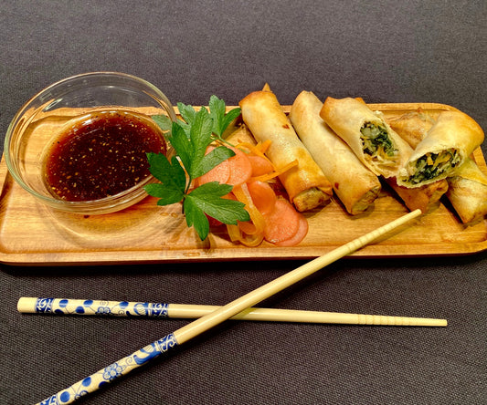 Rouleaux Impériaux au Daïkon et Champignons (5 par portion)