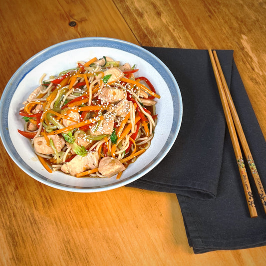 Nouilles Chow Mein au BOEUF