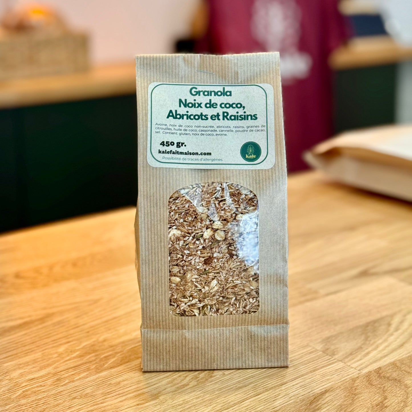 Granola Noix de Coco, Abricots et Raisins