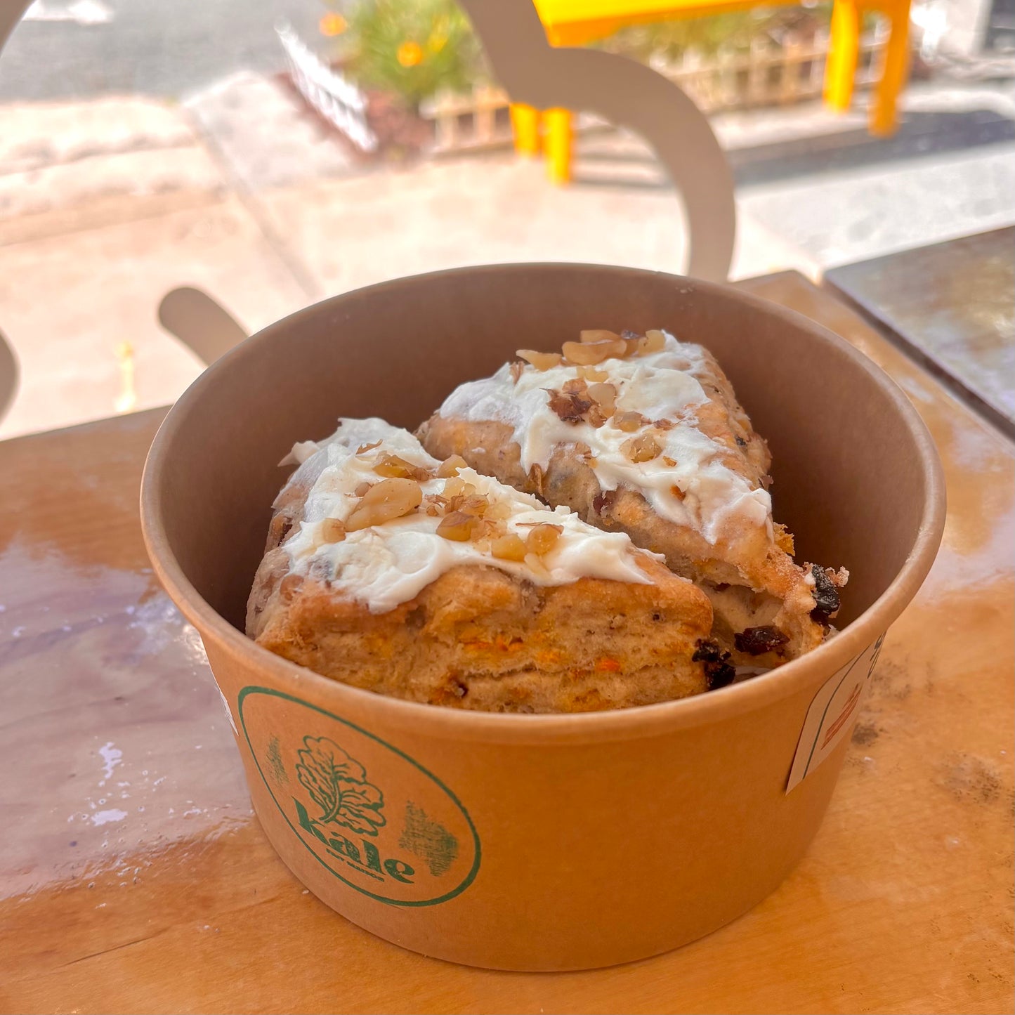 Boîte de Scones Gâteau aux Carottes et Épices