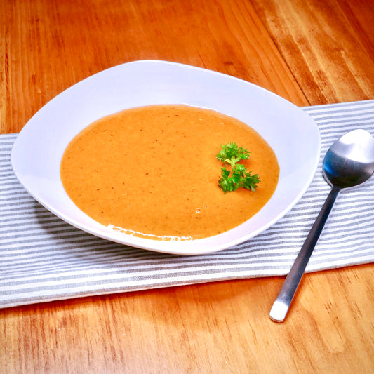 Potage aux Poivrons Rôtis