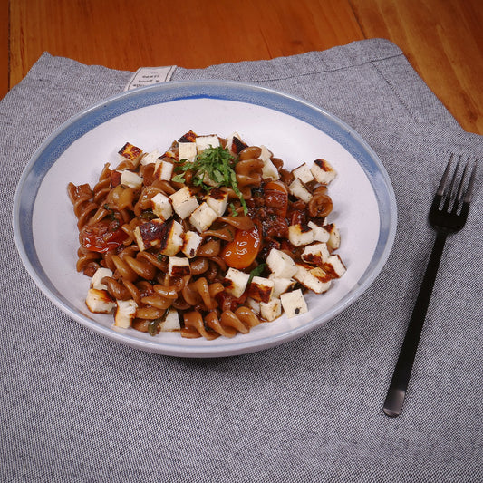 Rotini à l’Halloumi Sauce Balsamique