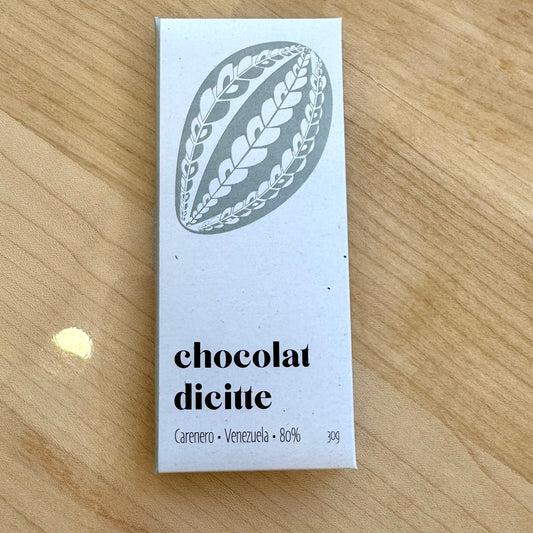 Chocolat dicitte - Carenero - Venezuela - 80%