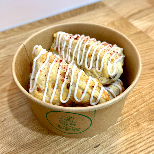 NOUVEAU! - Boîte de 4 Scones Shortcake aux Fraises du Québec