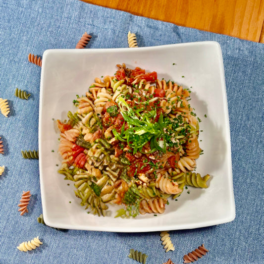 Fusilli à la Boscaiola (Végé)