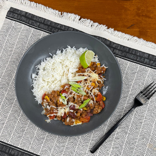 Nouveau! Bol Burrito au Bœuf (un peu épicé)