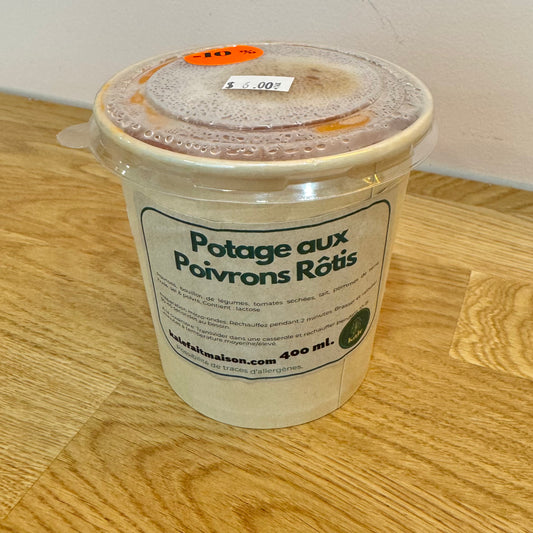 Potage Poivrons Rôtis (Congelé)