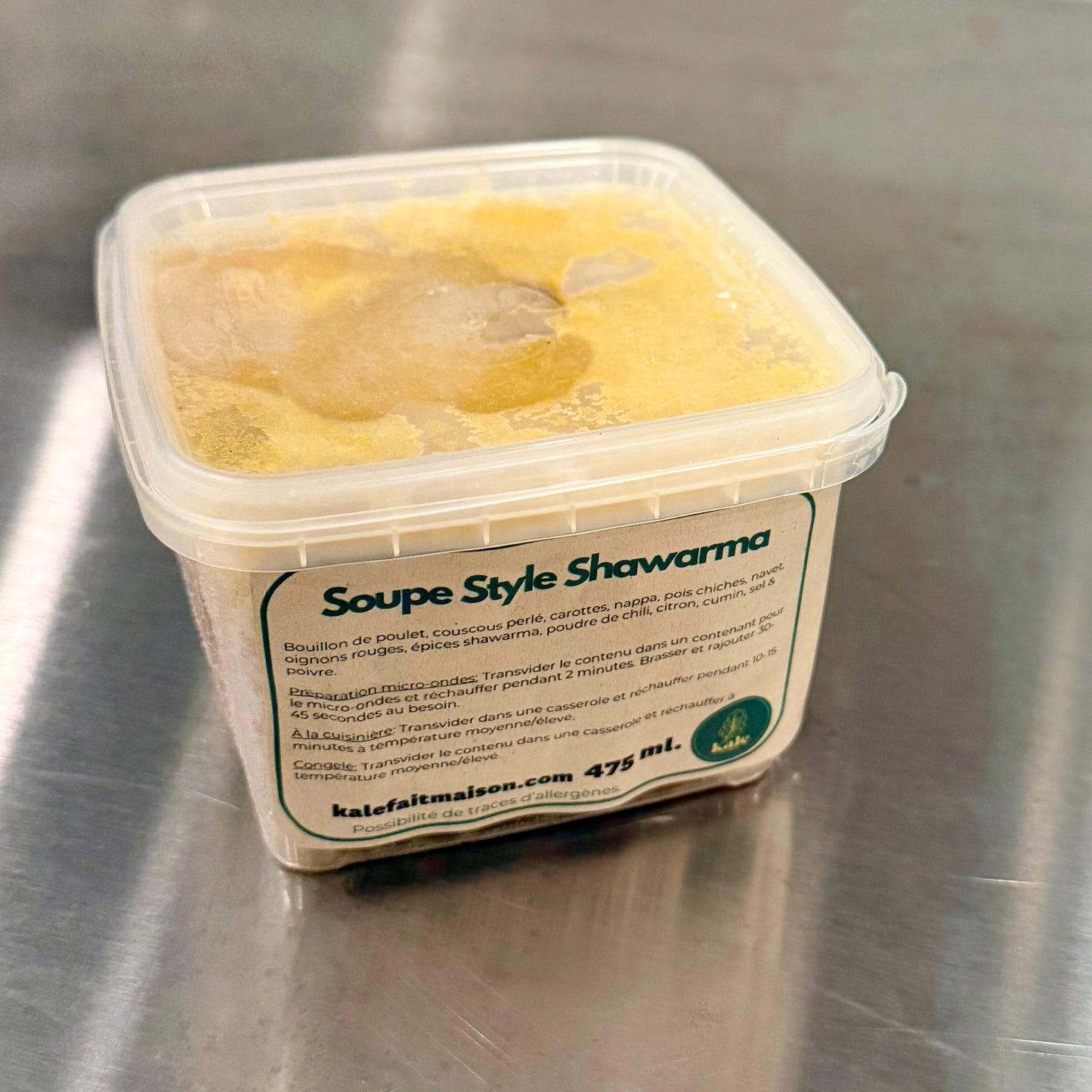 Soupe Style Shawarma (Congelé)