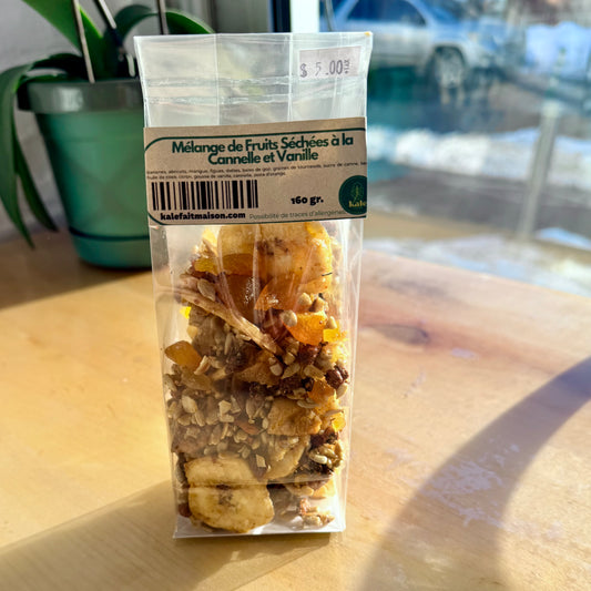Nouveau! Mélange de Fruits Séchées à la Cannelle et Vanille