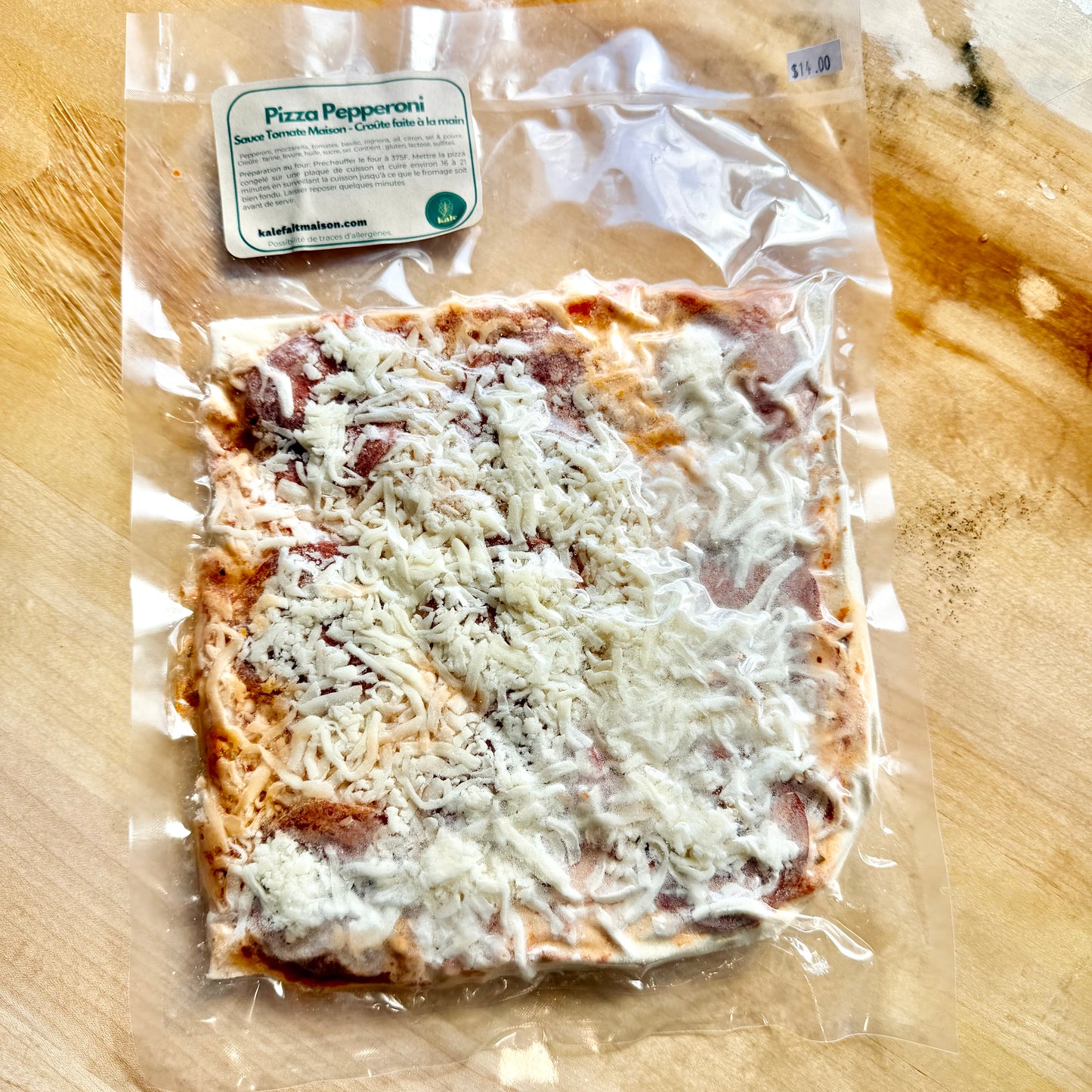 Pepperoni Pizza (Frozen)