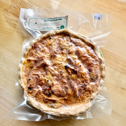 NEW! BBQ Chicken Quiches