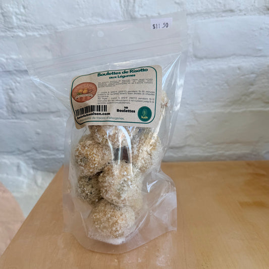 New! Vegetable Risotto Balls (10) (Frozen)