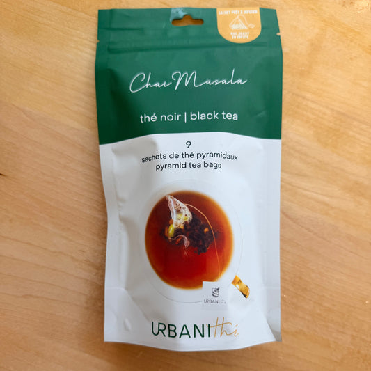 **Only 2 available** Urbanité - Masala black tea 9 sachets