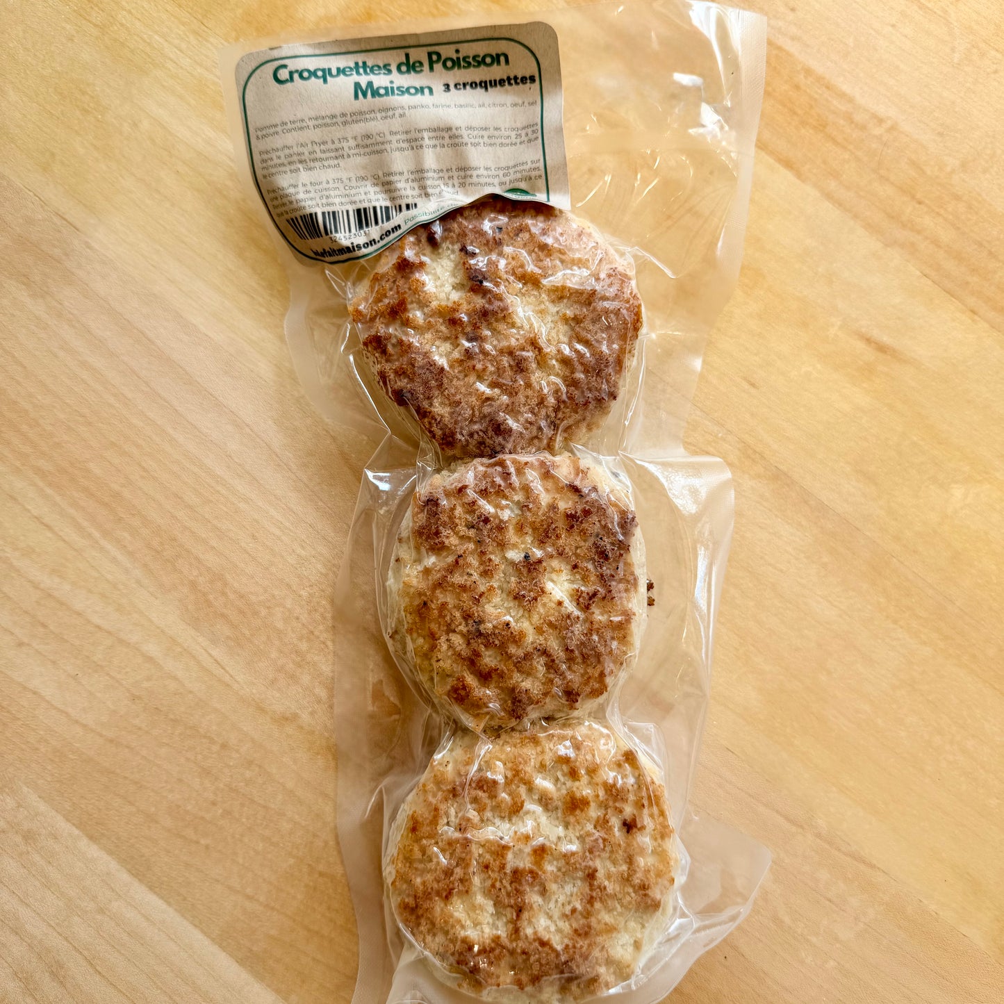 Croquettes de Poisson Maison (3) (Congelé)