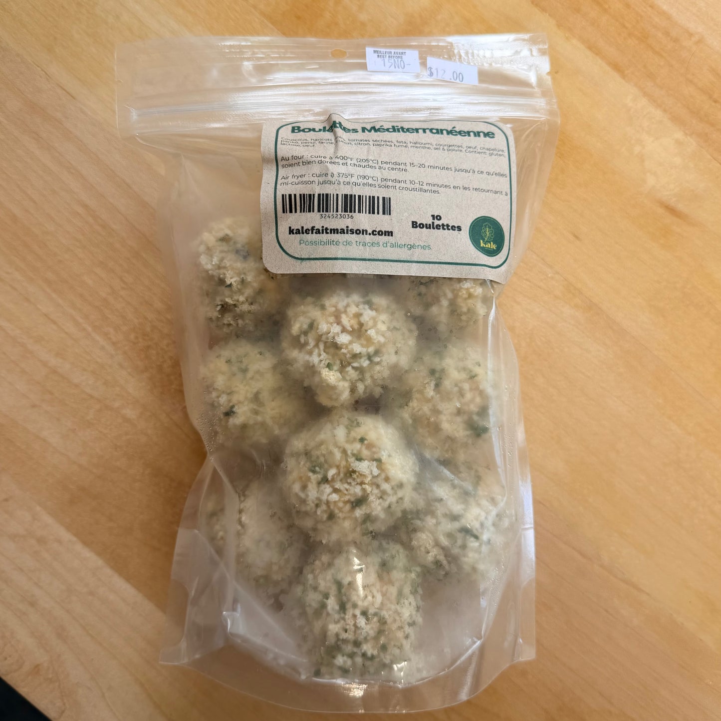 New! Mediterranean Meatballs (10) (Frozen)