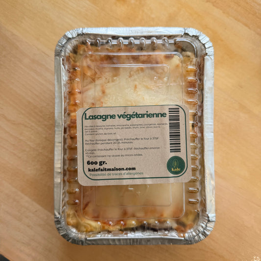 Vegetarian Lasagna 600gr. (Frozen)