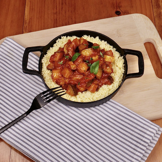 Ratatouille avec Couscous