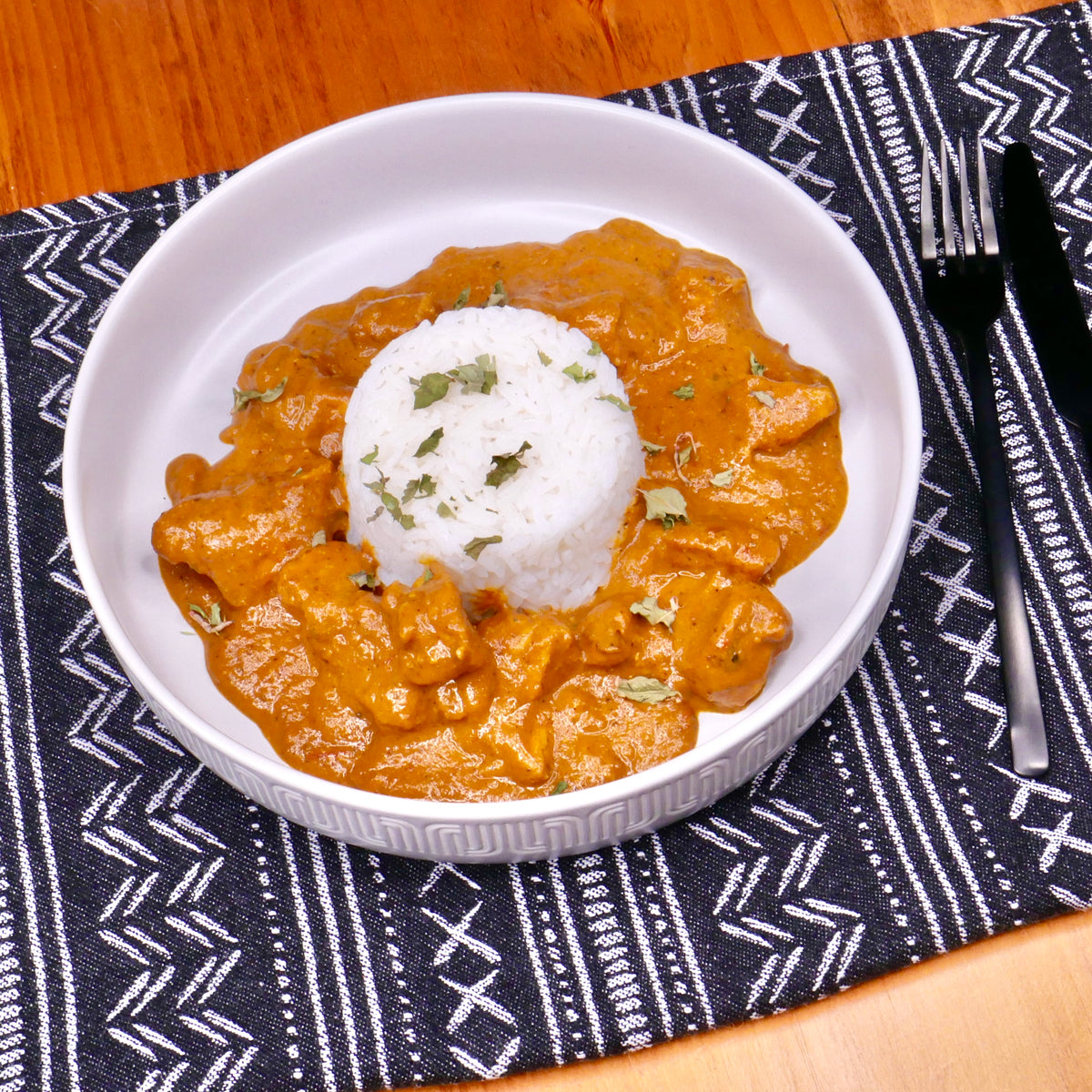 Butter Chicken with Rice