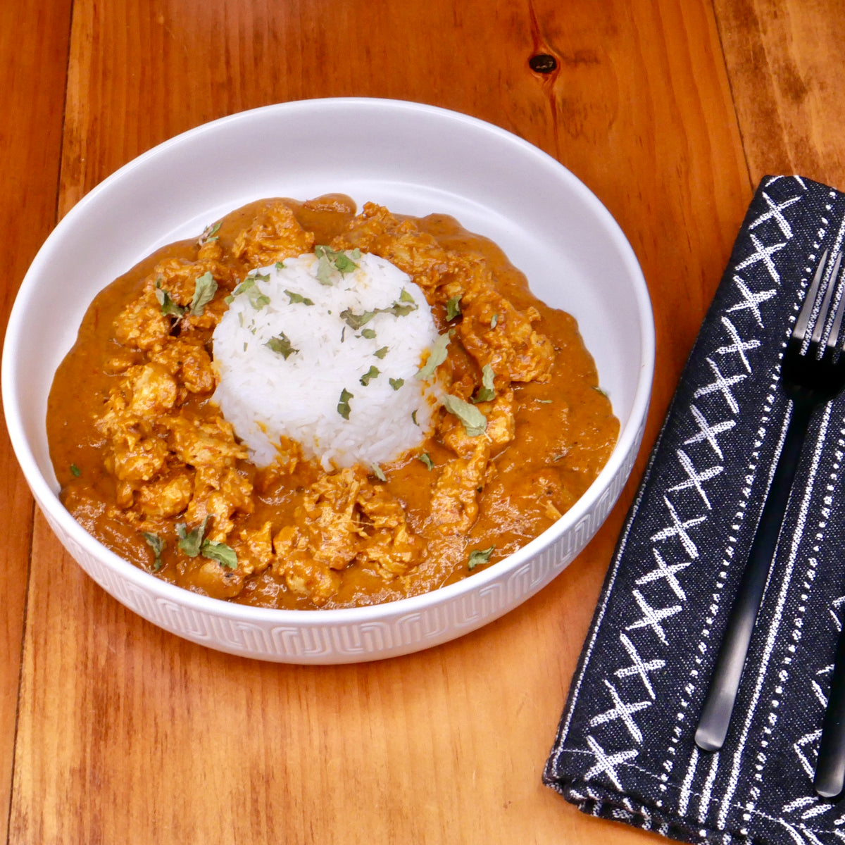 SEITAN Butter with Rice
