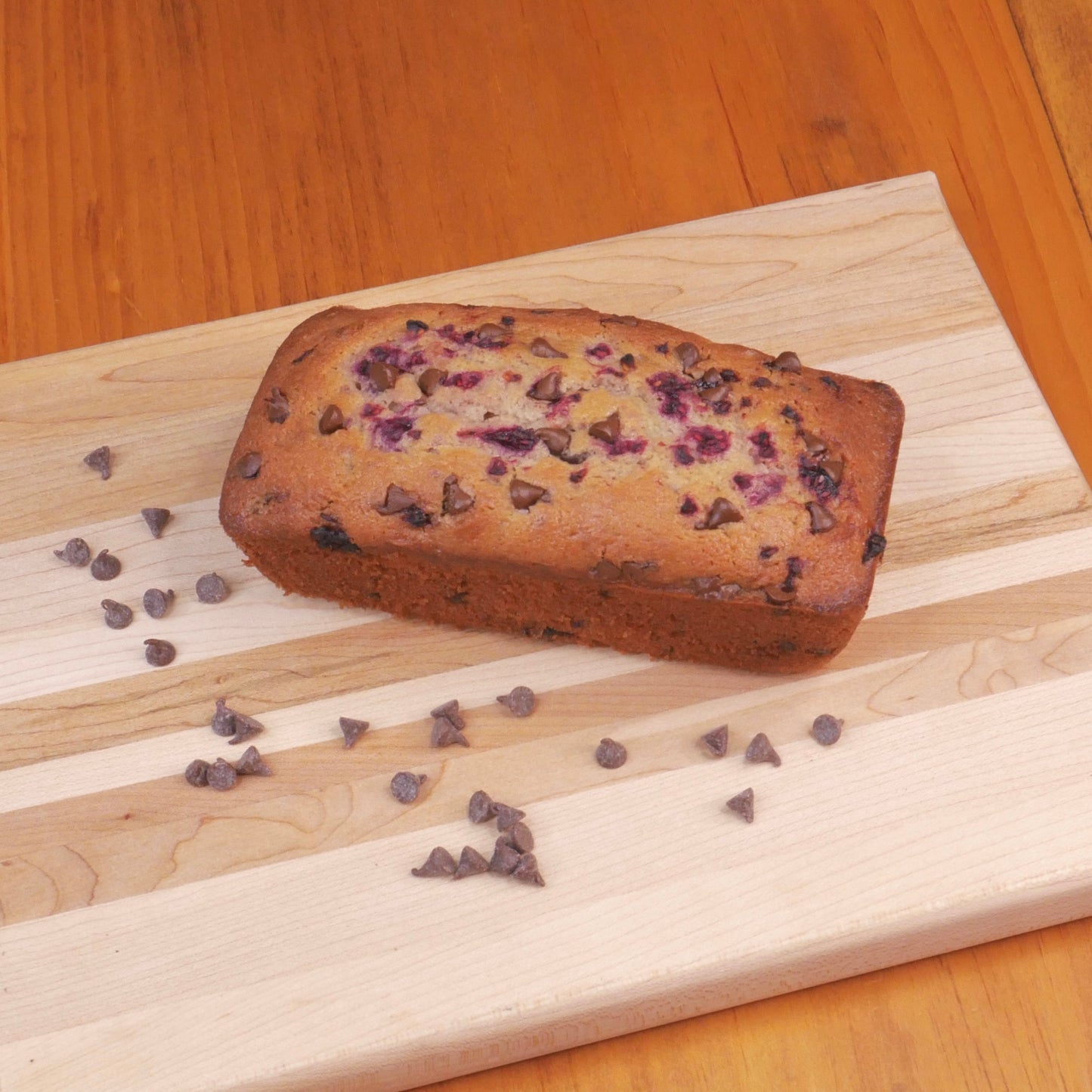 Petit gâteau à la Framboises et Pépites de Chocolat (environ 250gr)