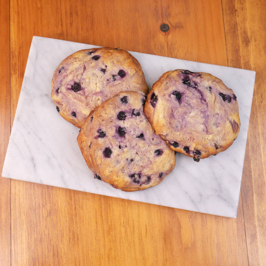 Boîte de Galettes aux Bleuets et Zeste de Citron (3) CONGELÉ