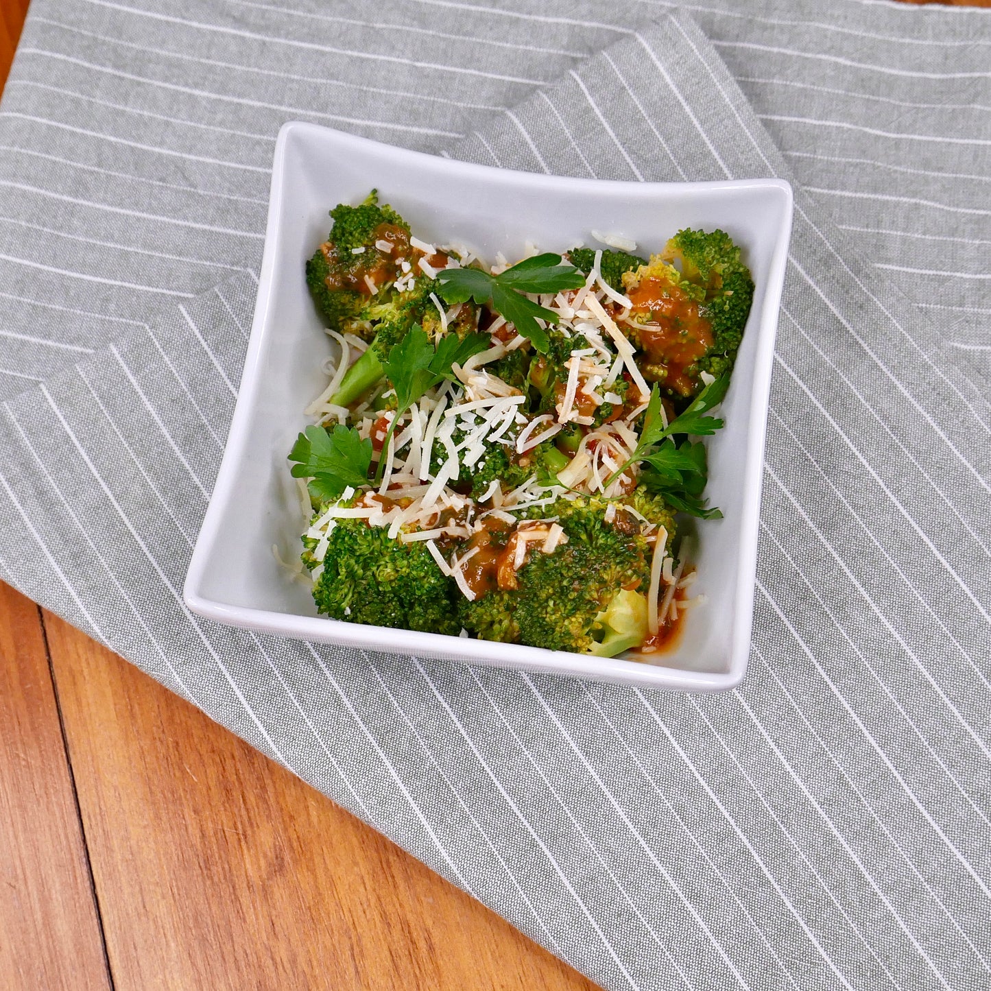 Extra Brocoli Braisé à l’Orange et Parmesan (200gr)