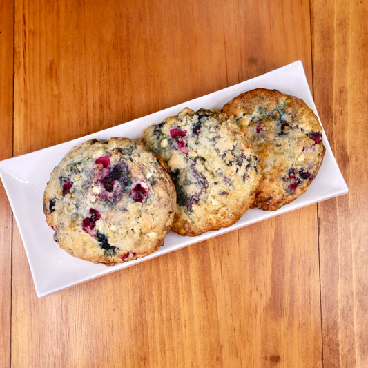 Box of Raspberry and White Chocolate Galettes (3)