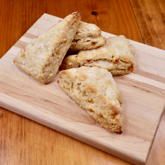 New! - Peach and Apricot Scones Box
