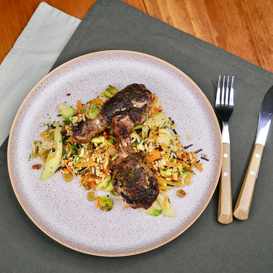 Pilons de Poulet aux Épices Plumée de La Pincée avec Riz aux Légumes