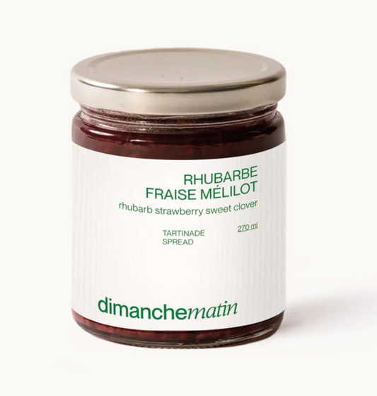 Sunday Morning - Rhubarb Strawberry Sweet Clover